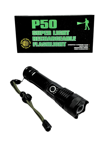 Linterna Tactica P50 Recargable