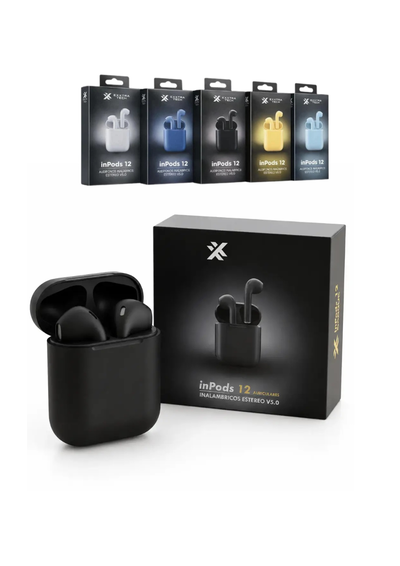 Auriculares Bluetooth  I12 Colores exxtratech