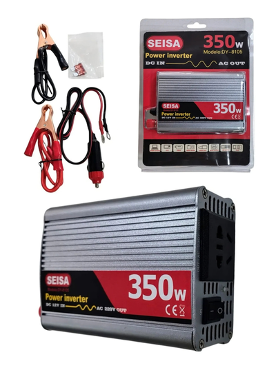 INVERSOR DE VOLTAJE DE 12V A 220V 350W