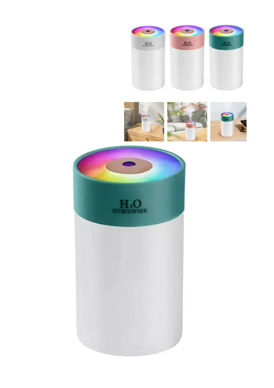 HUMIDIFICADOR CON LUZ LED rgb
