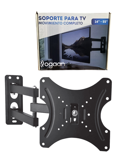 Soporte para tv doble brazo hasta 55" 