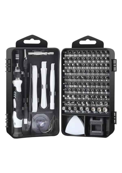 Kit 115 En 1 Herramientas Destornilladores Precision 