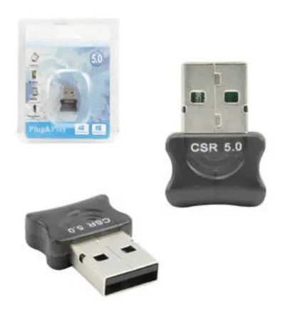 ADAPTADOR RECEPTOR USB BLUETOOTH 5.0 DONGLE PC NOTEBOOK