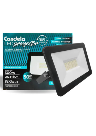REFLECTOR LED 50W BAJO CONSUMO APTO EXTERIOR