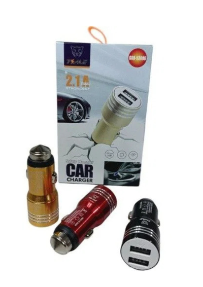 Cargador de celular para Auto 12V 2USB