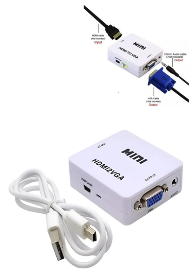 CONVERSOR DE VIDEO HDMI A VGA