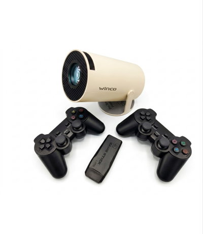 Consola de juegos con proyector hd + 10mil juegos