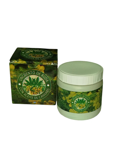 Crema Cannabis y ruda x 190gr ( 10% Dcto. x 6u )