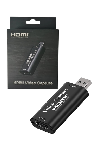 CAPTURADORA DE VÍDEO 1080P HDMI A USB 2,0