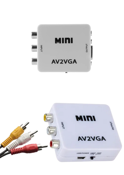 CONVERSOR RCA A VGA