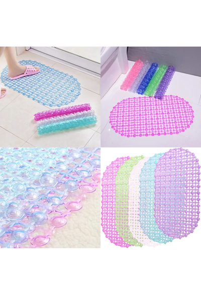Alfombra De Ducha Antideslizante Bañera Segura Colores