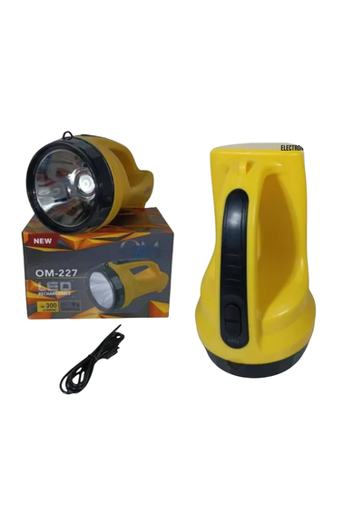 Linterna Busca Huella Led 300 Lumenes Recargable Camping
