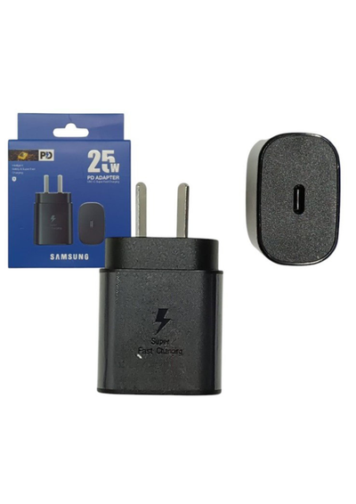 CARGADOR CABEZAL SAMSUNG TIPO C 25W