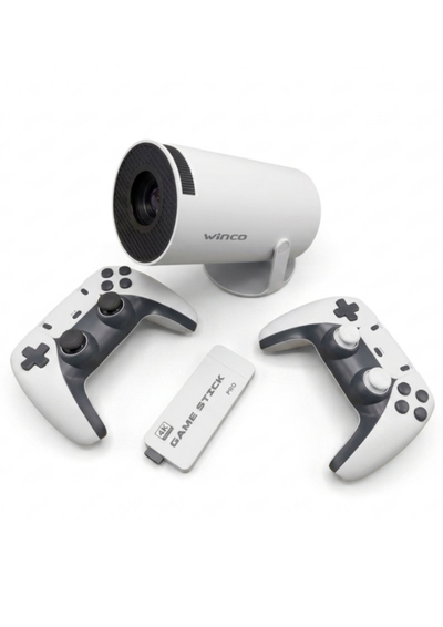 Consola de juegos con proyector hd + de 20 mil juegos 