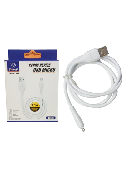 Cable Micro USB V8 Time (1 metro)