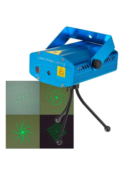 LASER LLUVIA AUDIO RÍTMICO MULTIPUNTO LUCES DJ FIESTAS