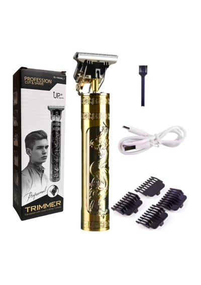 Maquina Corta Pelo Patillera Vintage Barba Retoque (metálica)