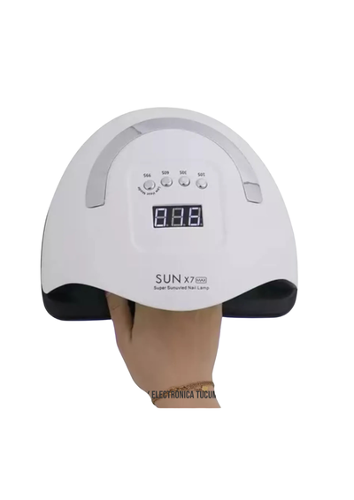 Cabina Uv Led Para Uñas Sunx7 Max Lámpara Manicura 180w