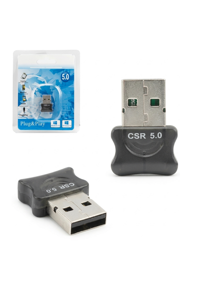 ADAPTADOR RECEPTOR USB BLUETOOTH 5.0 DONGLE PC NOTEBOOK