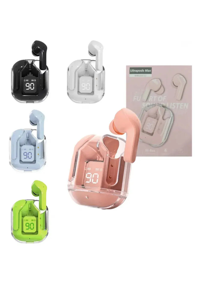 Auricular Bluetooth tws Ultrapods Max con visor 