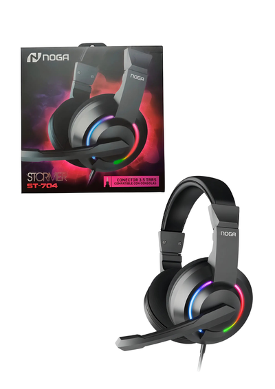 Auriculares Gamer Micrófono Noga St-704