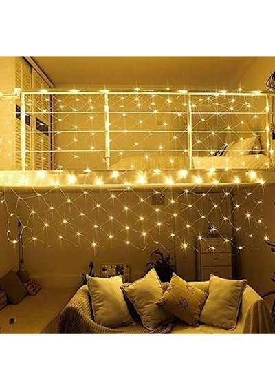 luz red x240 led 3x3 metros luz Calida