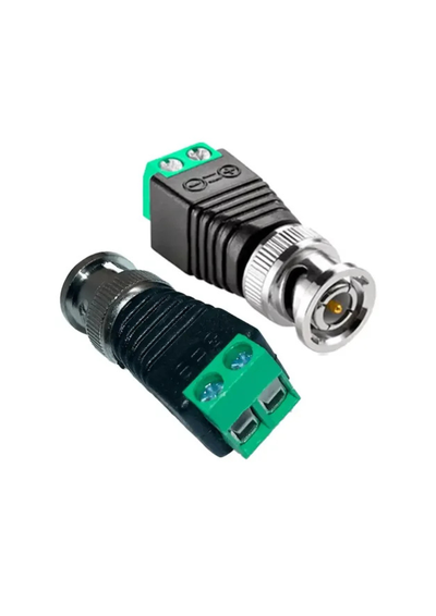 Conector BNC Tipo Balun Para Camaras Cctv xu 