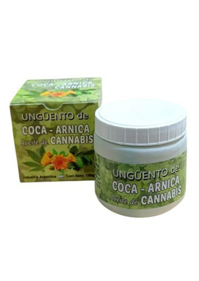 Crema Cannabis y coca x 190gr ( 10% Dcto. x 6u )