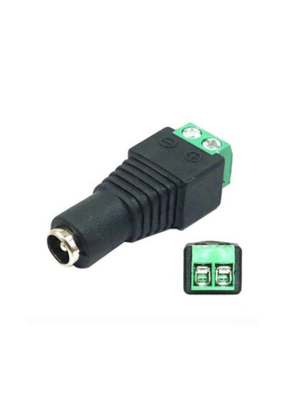 FICHA CONECTORA DE CORRIENTE PLUG HEMBRA CON BORNERA