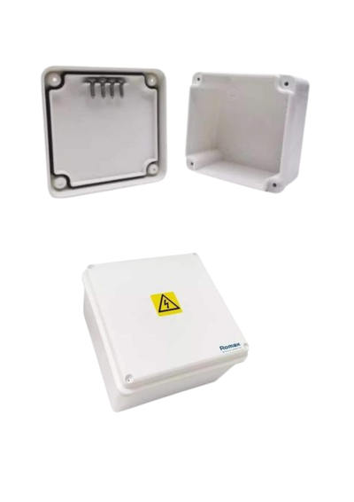 CAJA ESTANCO PLASTICA PVC 9x9x5.5