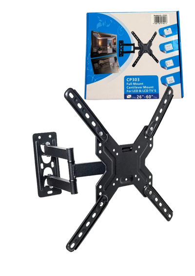 Soporte de tv doble Brazo reforzado 26″ A 60″