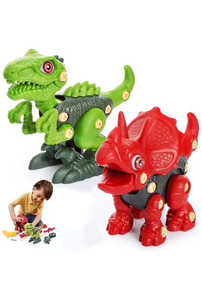 Dinosaurio desarmable 18cm x 2u