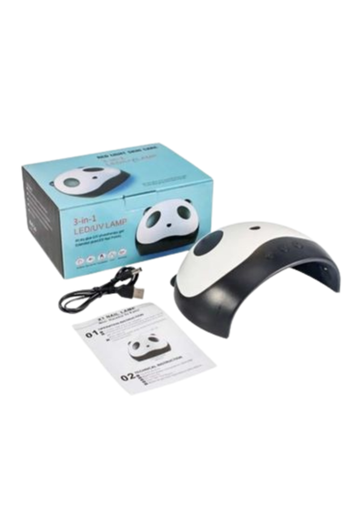 CABINA PARA UÑAS PANDA 36W UV-LED LAMP MANICURIA GEL 3EN1