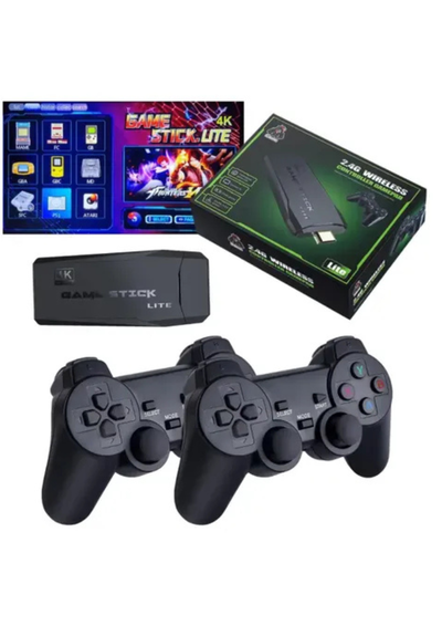 Mini Consola game stick 4K HDMI 64GB + de 10000 Juegos