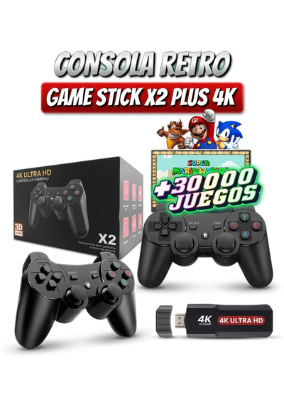 Mini Consola Game stick x2 + 35.000 juegoss