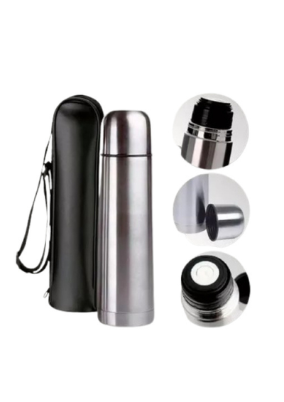 TERMO BALA ALUMINIO CON FUNDA 1L