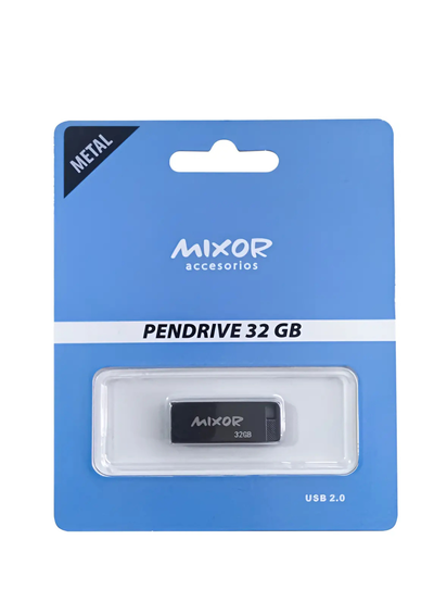 Pendrive Metalico 32gb Mini