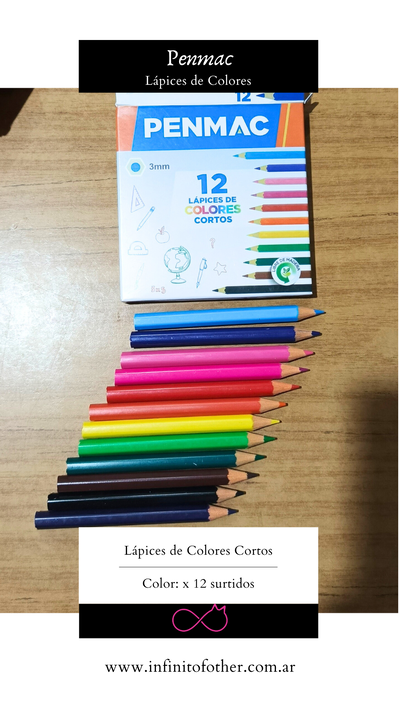 LÁPICES DE COLORES PENMAC