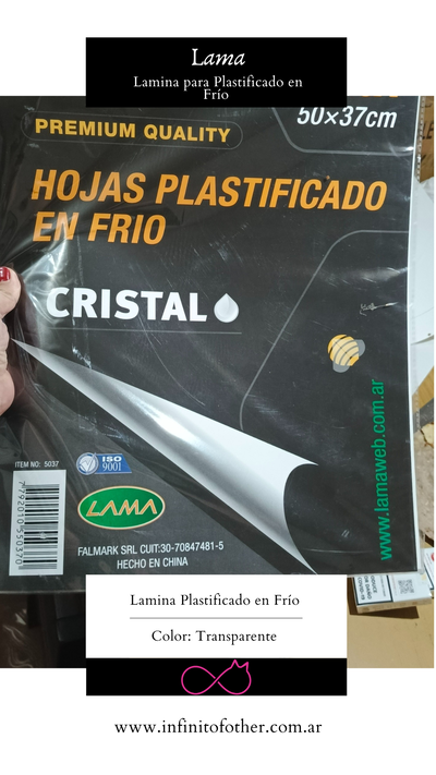 PLASTIFICADO LAMA EN FRÍO PLANCHA X1