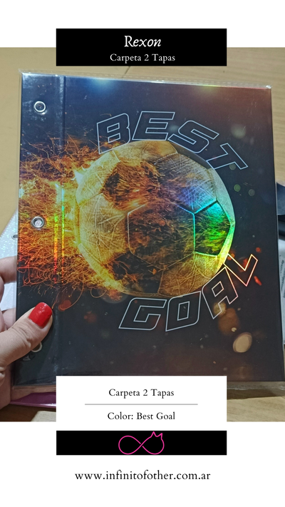 CARPETA N3 2 TAPAS REXON BEST GOAL