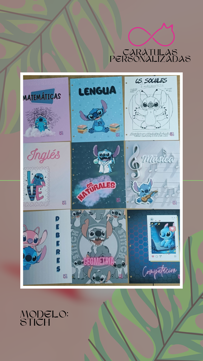 CARÁTULAS PERSONALIZADAS 