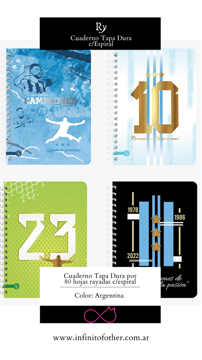 CUADERNO RY X 80 HOJAS RAYADOS