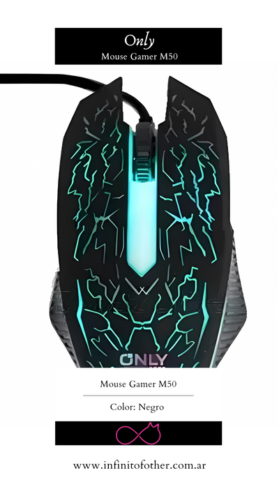 MOUSE GAMER ONLY M50