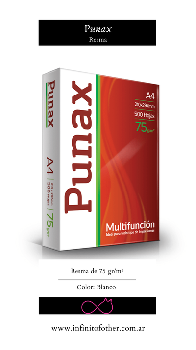 RESMA PUNAX 75 gr/m²