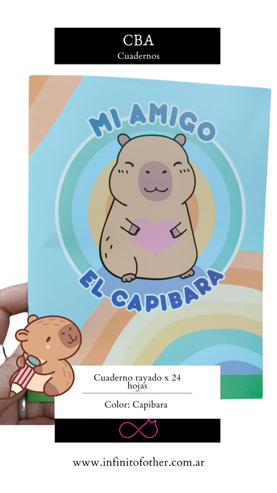 CUADERNO FANTASIA CBA X 24 HOJAS RAYADAS 