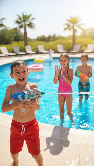 PISTOLA LANZA AGUA 27X14