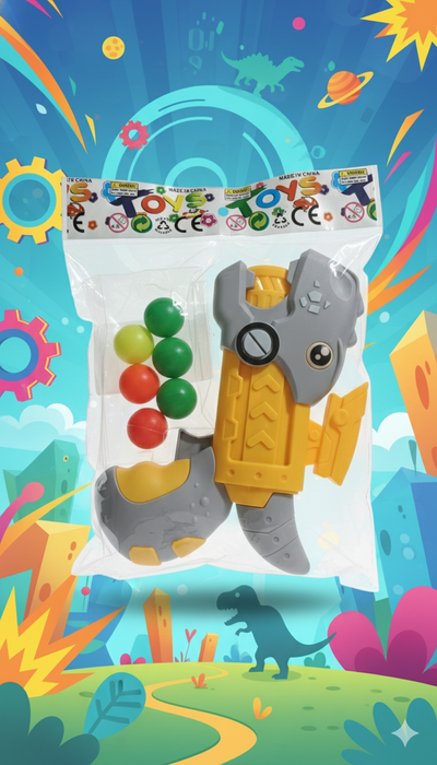 PISTOLA LANZA BOLAS DINO