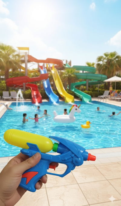 BASE-X SPLASH PISTOLA LANZA AGUA 19X10