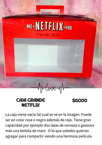 CAJA NETFLIX DEL AMOR GRANDE