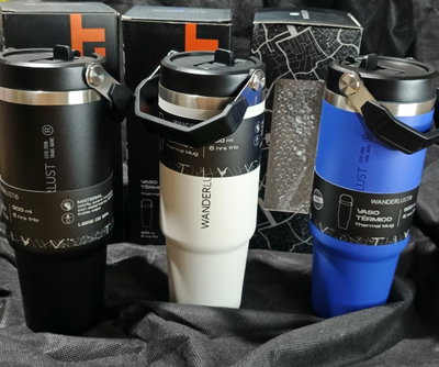 VASO TERMICO WANDERLUST CON PICO 900ML